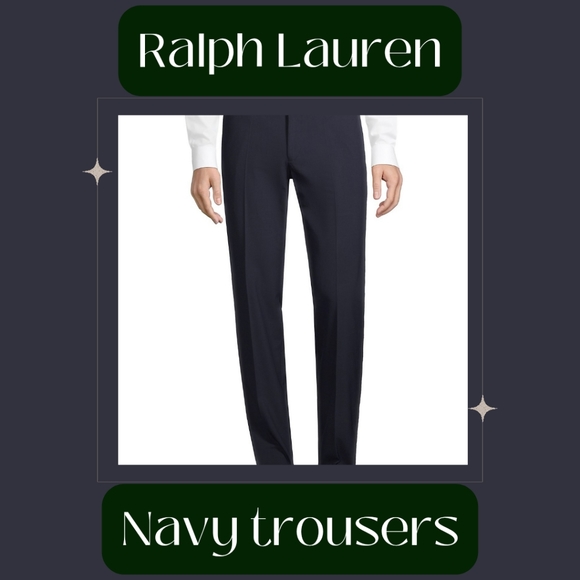 Lauren Ralph Lauren Other - Lauren Ralph Lauren navy blue trousers men's size 30x30